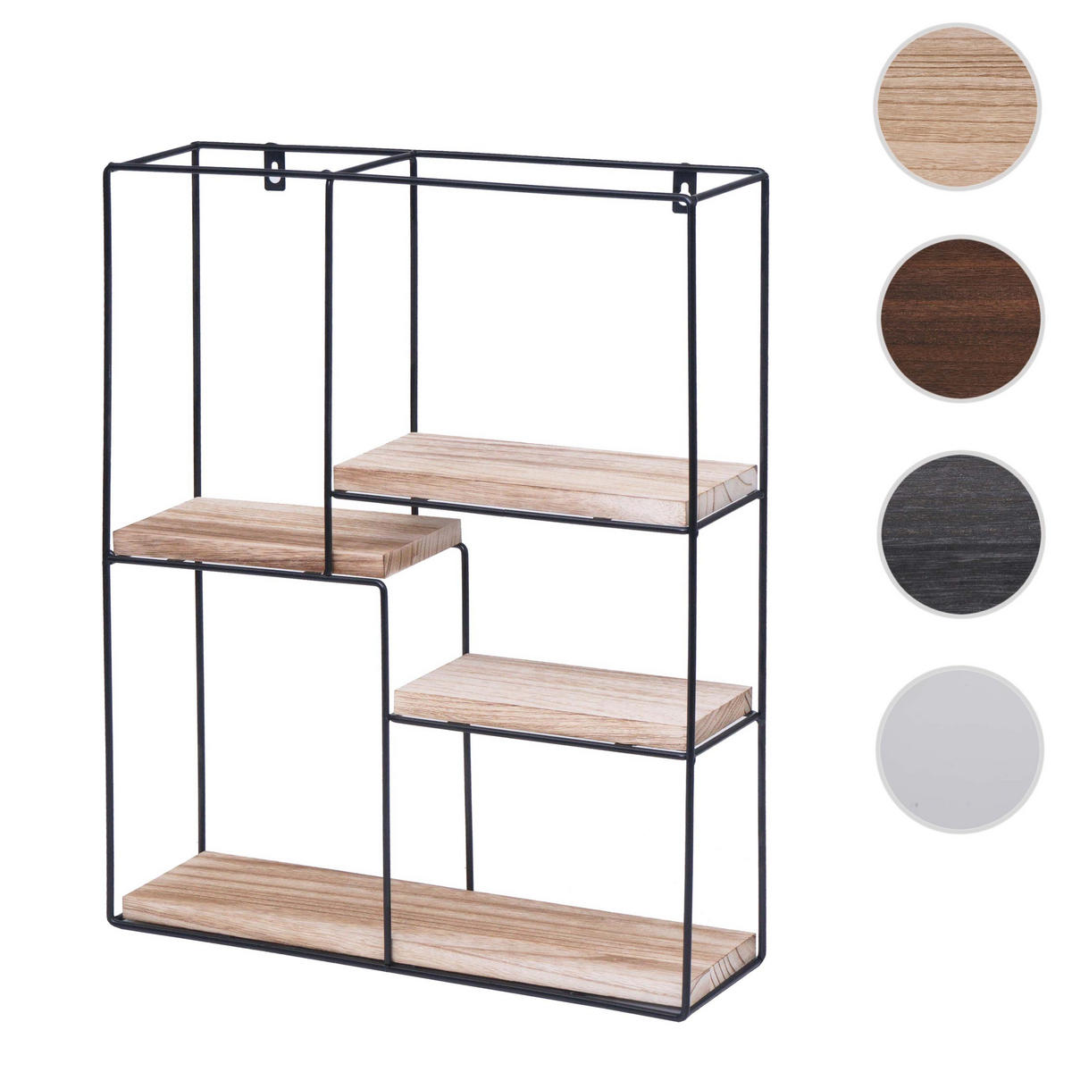 WANDREGAL Beige - Beige, Holz (40/51/11cm) - MCW