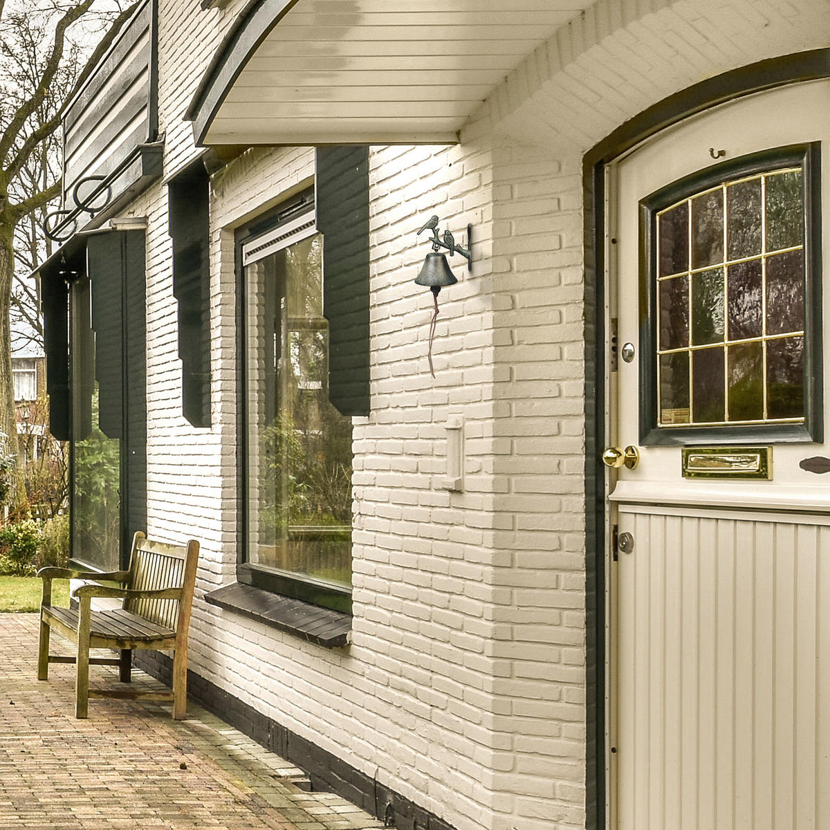 TÜRGLOCKE - Multicolor, Metall (10/20/13cm) - Relaxdays