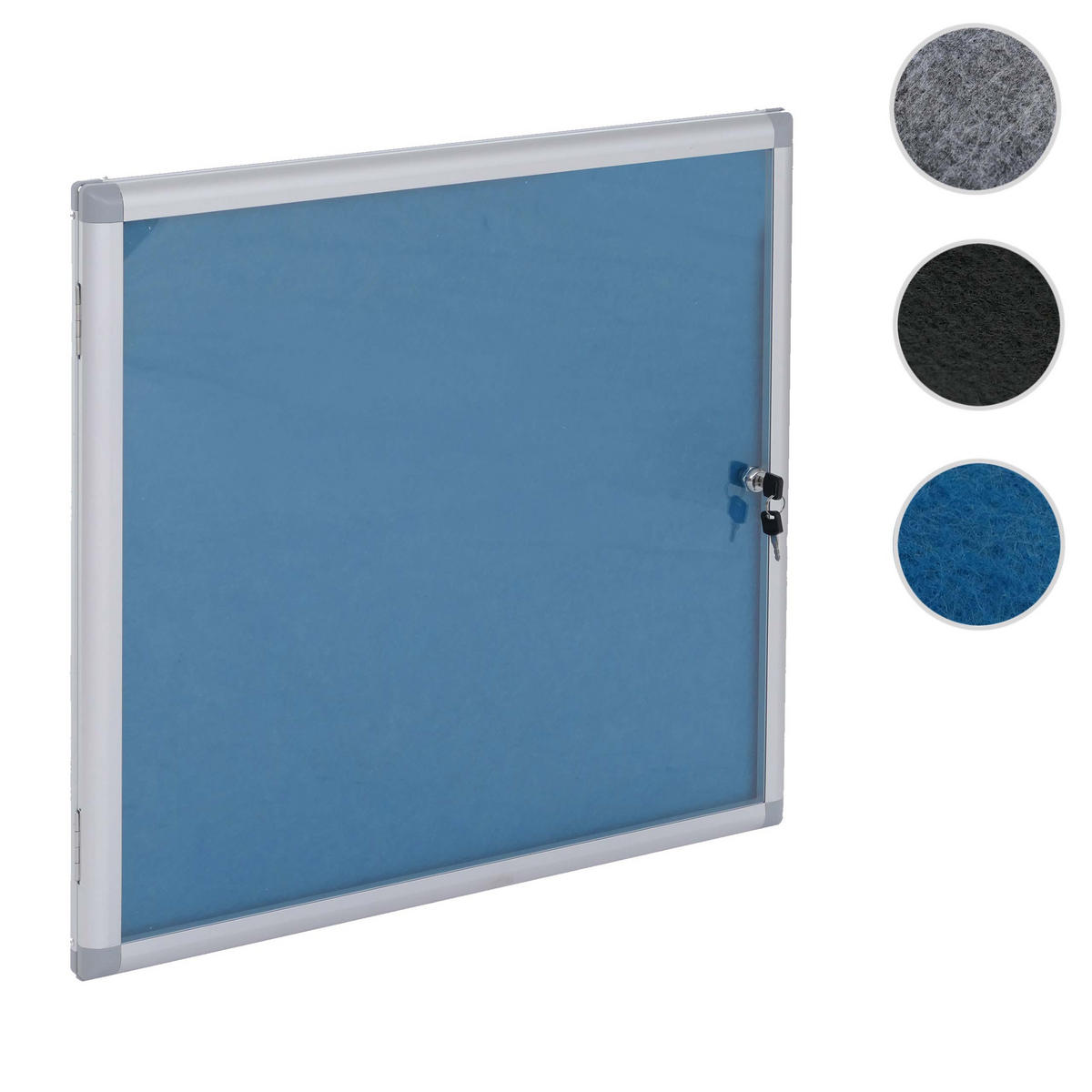 SCHAUKASTEN Blau - Blau, Textil (68/65/7cm) - MCW