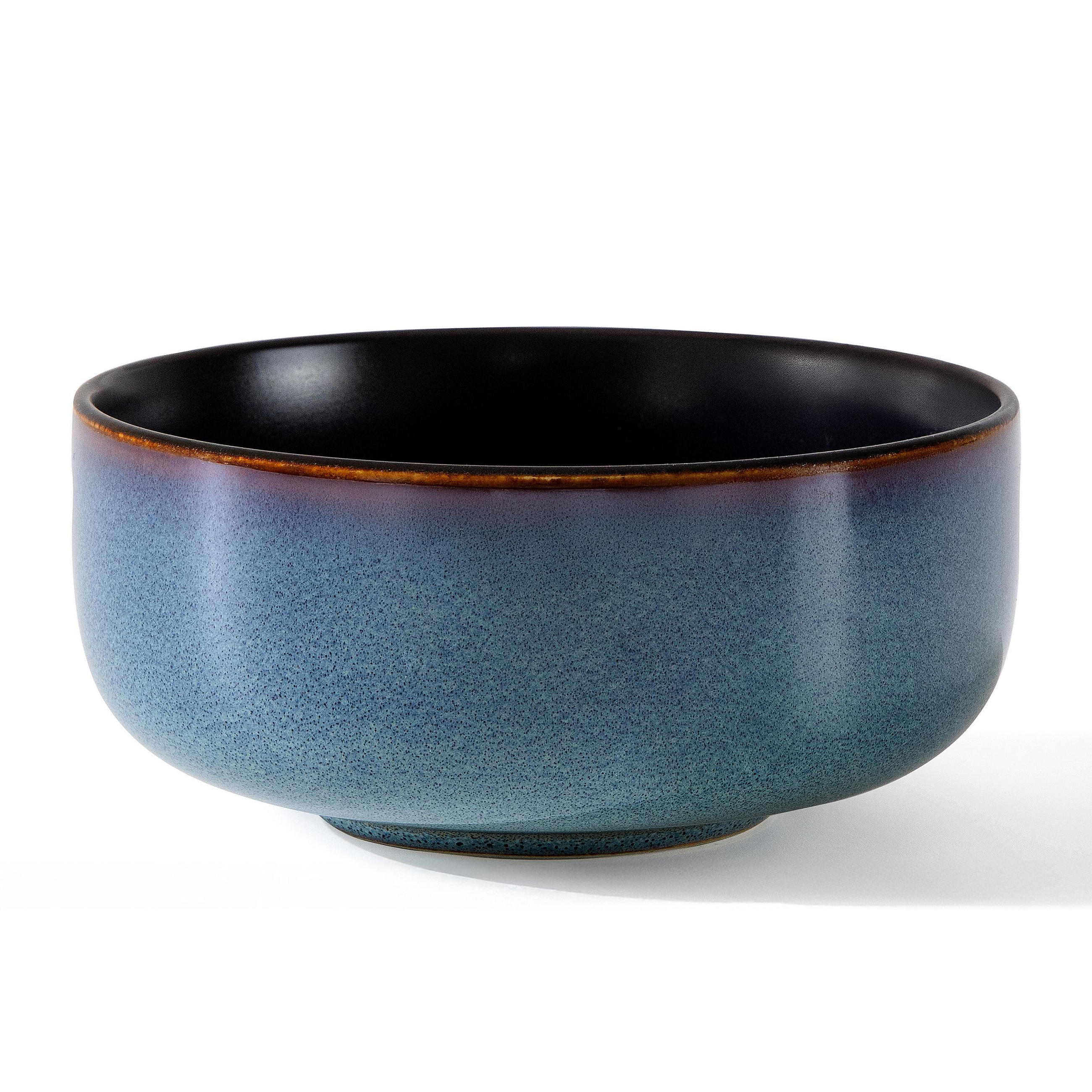 SCHÜSSEL-SET SUPPENSCHALEN BALI 6-tlg - Blau, Keramik (15cm) - Ritzenhoff Breker