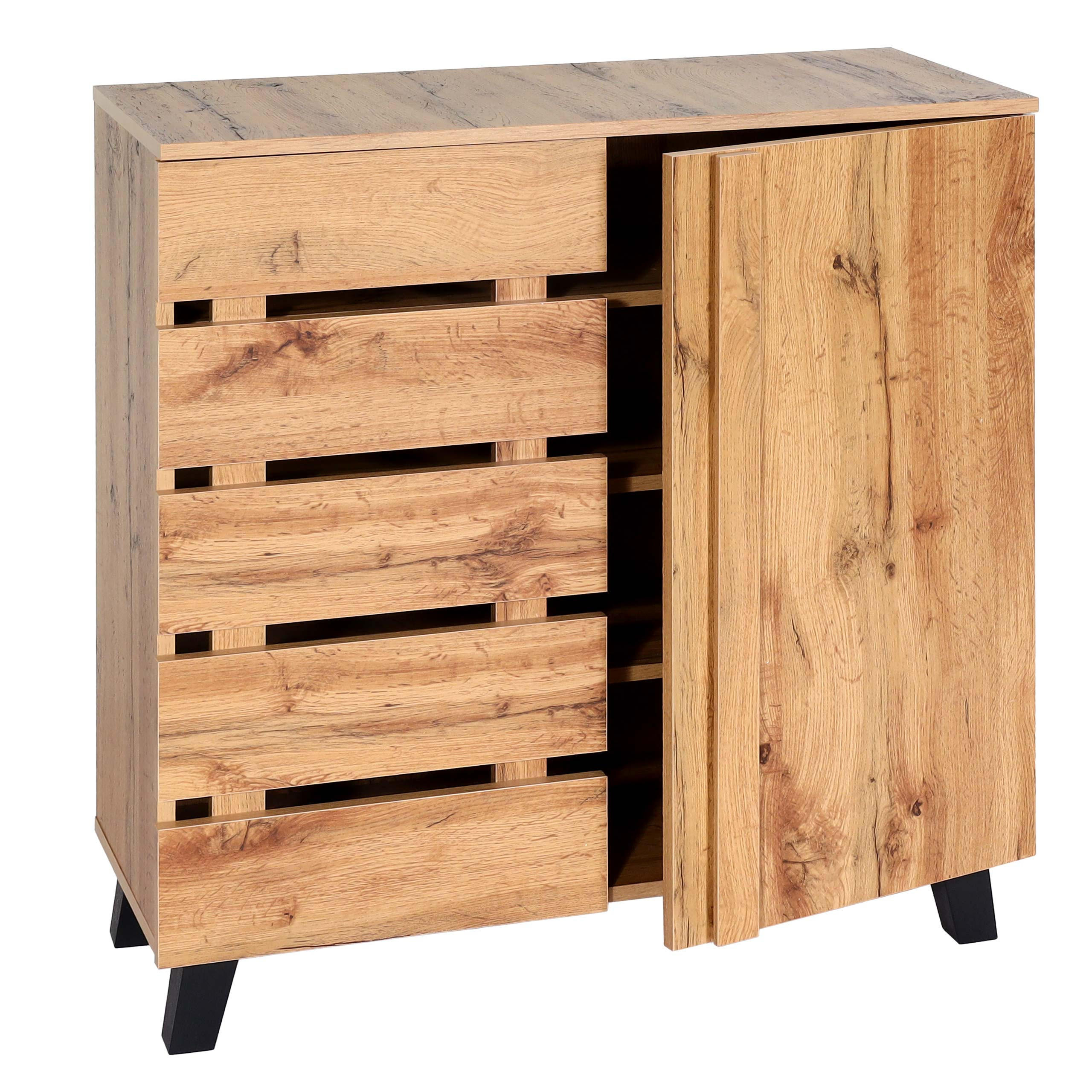 KOMMODE Braun - Braun, Holz (80/88/34cm) - MCW