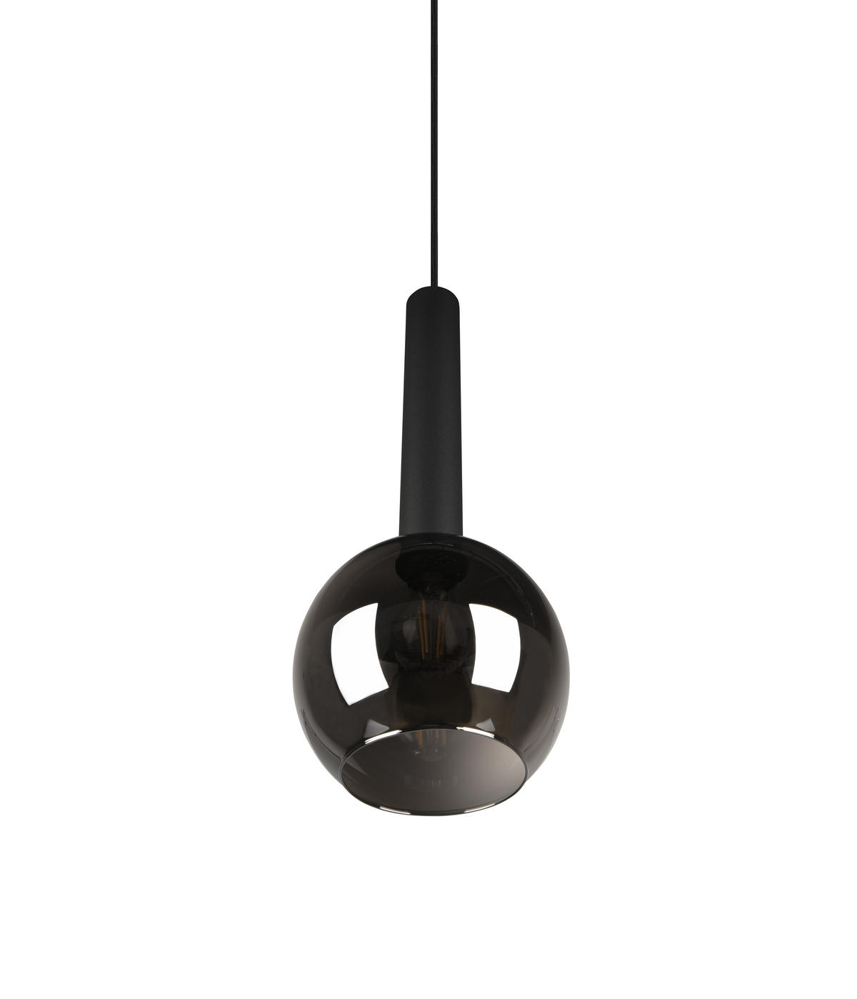 HÄNGELAMPE CLAYTON - Schwarz - 20/20/150 cm - Schwarz, Metall (20/20/150cm) - Trio Leuchten