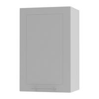 KÜCHENHÄNGESCHRANK Kvantum W2/45 Weiß Matt / Weiß Matt 45 / 32,5 / 72cm - Weiß/Grau, Holz/Holzwerkstoff (45/72/32.5cm) - Feldmann-Wohnen