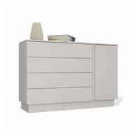 KOMMODE Linus - Kaschmir, Holzwerkstoff (125/84/40cm) - kommodly