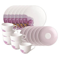 KAFFEESERVICE Rose Garden bunt 6er Set - Multicolor, Keramik (1/1/1cm) - Villeroy & Boch