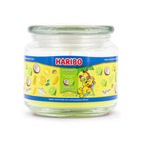 HARIBO™ Duftkerze - Grün, Naturmaterialien/Glas (9.5cm)