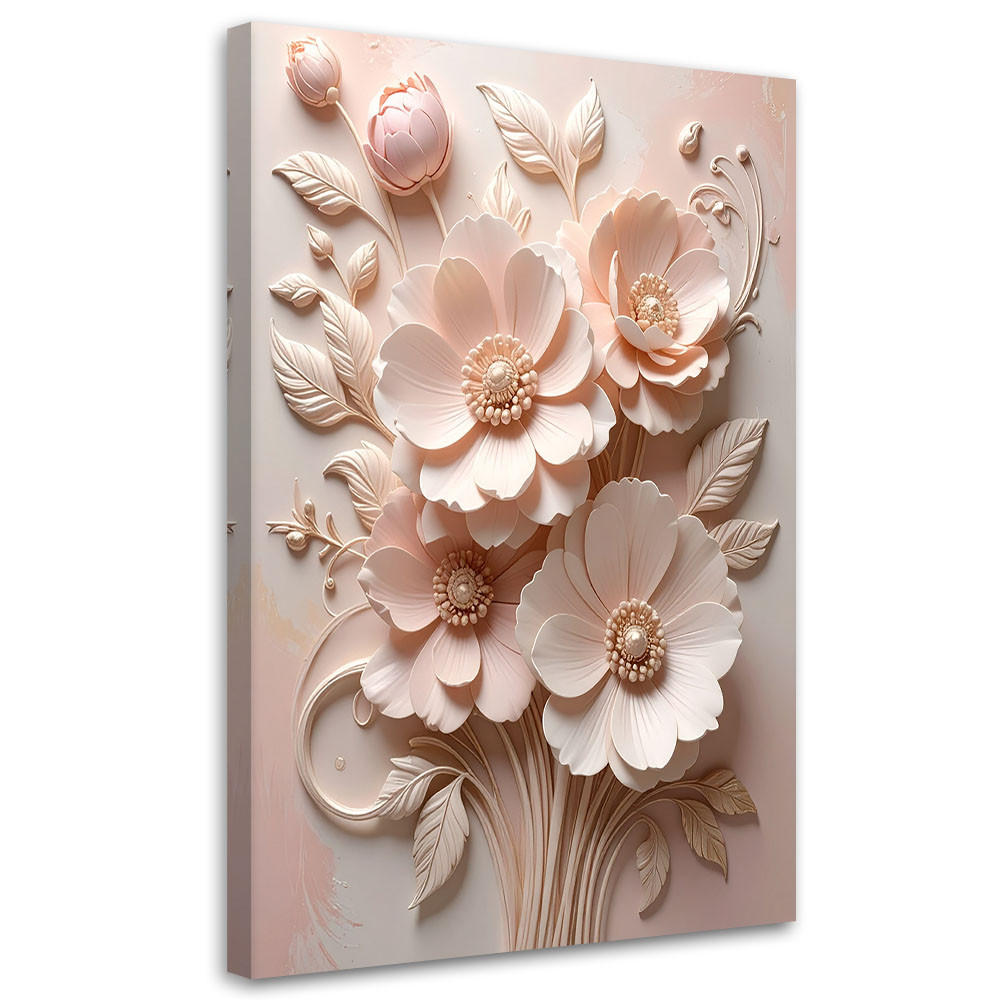 Feeby Leinwandbild, Rosa 30x45 cm