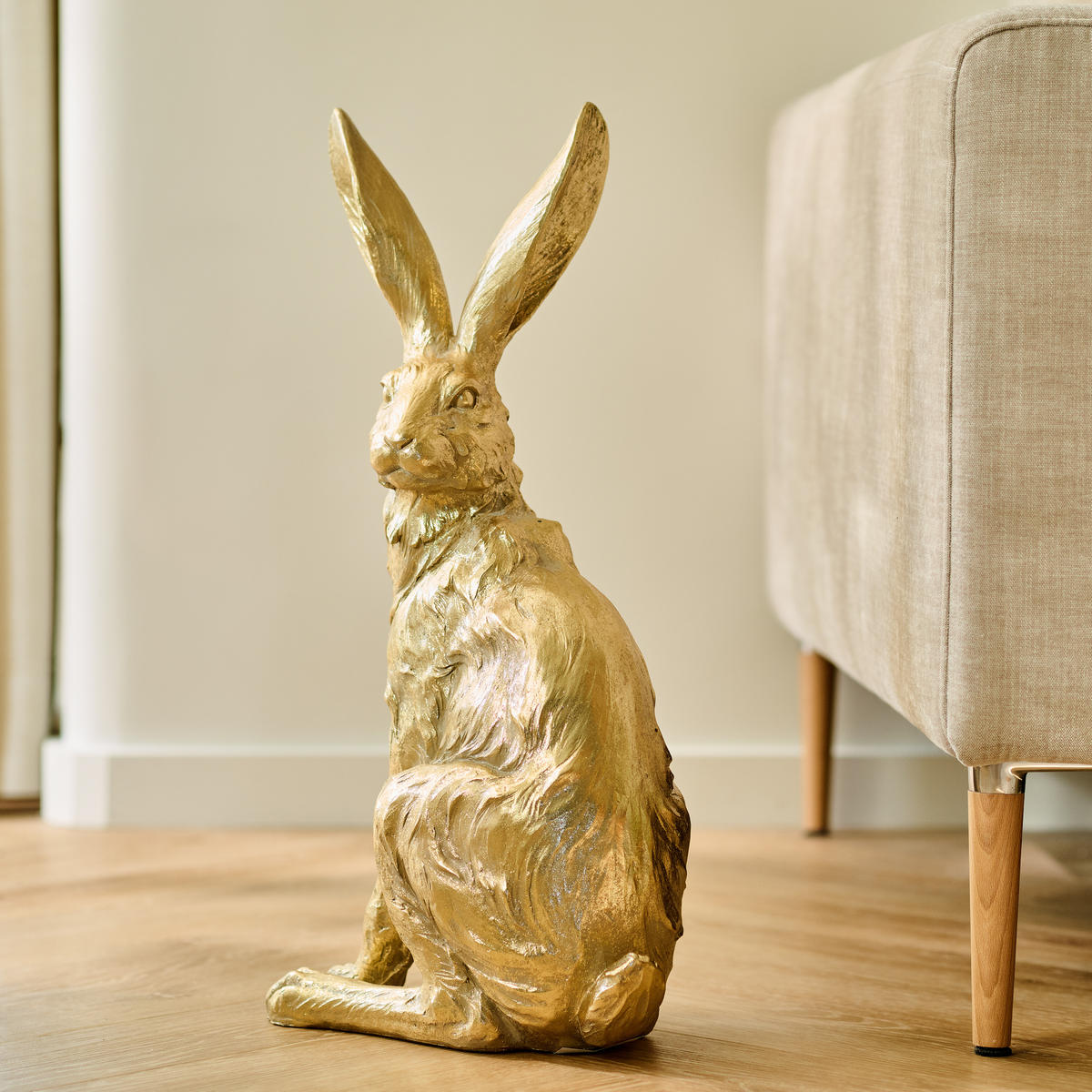 DEKOFIGUR Pippin - Goldfarben, Kunststoff (22/52.5/28.5cm) - home&you