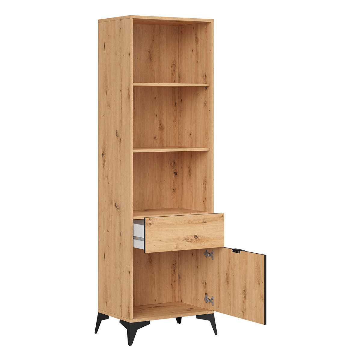 BÜCHERREGAL Mao Holz - Braun, Holzwerkstoff (60/197/41cm) - Petits-meubles