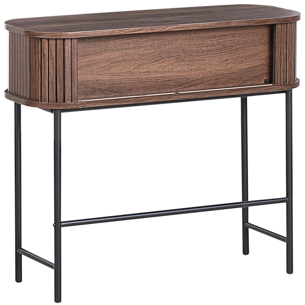 KONSOLENTISCH Braun Bradley - Braun, Holzwerkstoff (30/80/70cm) - Beliani