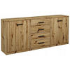 KOMMODE Bodo 2D4S Artisan Eiche 177/35/75 cm - Eiche Artisan, Holzwerkstoff (177/75/35cm) - Matkam Möbel