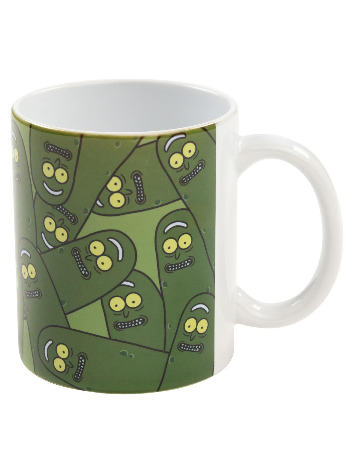 KAFFEEBECHER Rick and Morty I'm Pickle Rick Grün 320 ml - Grün, Keramik (0.32L) - United Labels