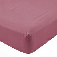 SPANNBETTTUCH basic 140x200x32 cm magenta - Magenta, Textil (140/200cm) - Happy Friday