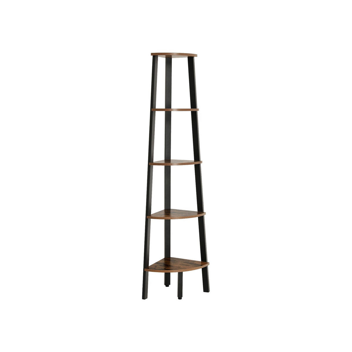 ECKREGAL STANDREGAL - Braun, Holzwerkstoff (159/34/32.5cm) - Hansiro