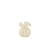 VASE Xerea - Weiß - 12/12/17 cm - Weiß, Glas (17cm) - Light & Living