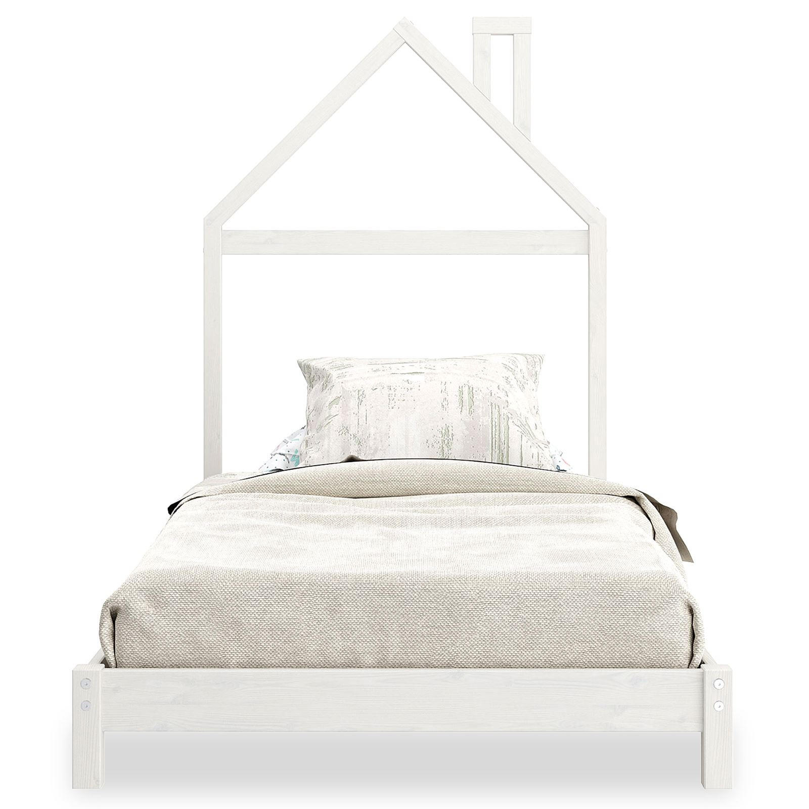 KINDERBETT LIZ 90X200 CM - Weiß, Holz (90/200cm) - IDIMEX