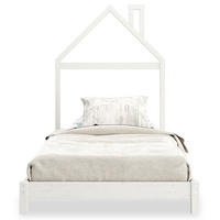 KINDERBETT LIZ 90x200 cm weiß - Weiß, Holz (90/200cm) - IDIMEX