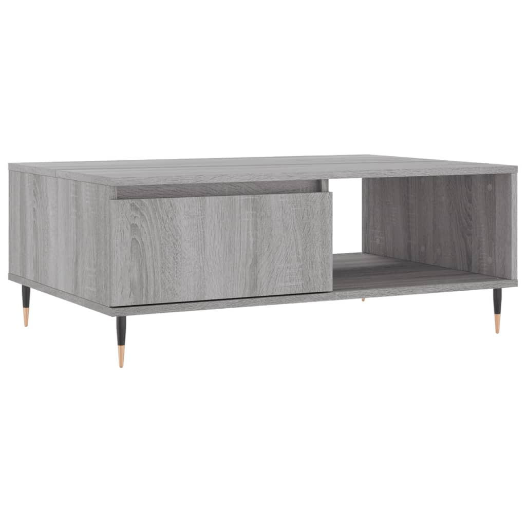 COUCHTISCH Grau Sonoma 90x60x35 cm Holzwerkstoff - Grau, Holzwerkstoff (90/60/35cm) - furnicato