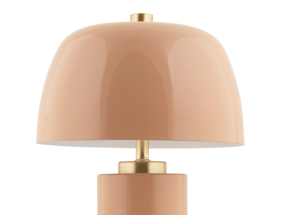 TISCHLAMPE Freya LED 18/18/30 cm - Braun, Metall (18/18/30cm) - Leitmotiv