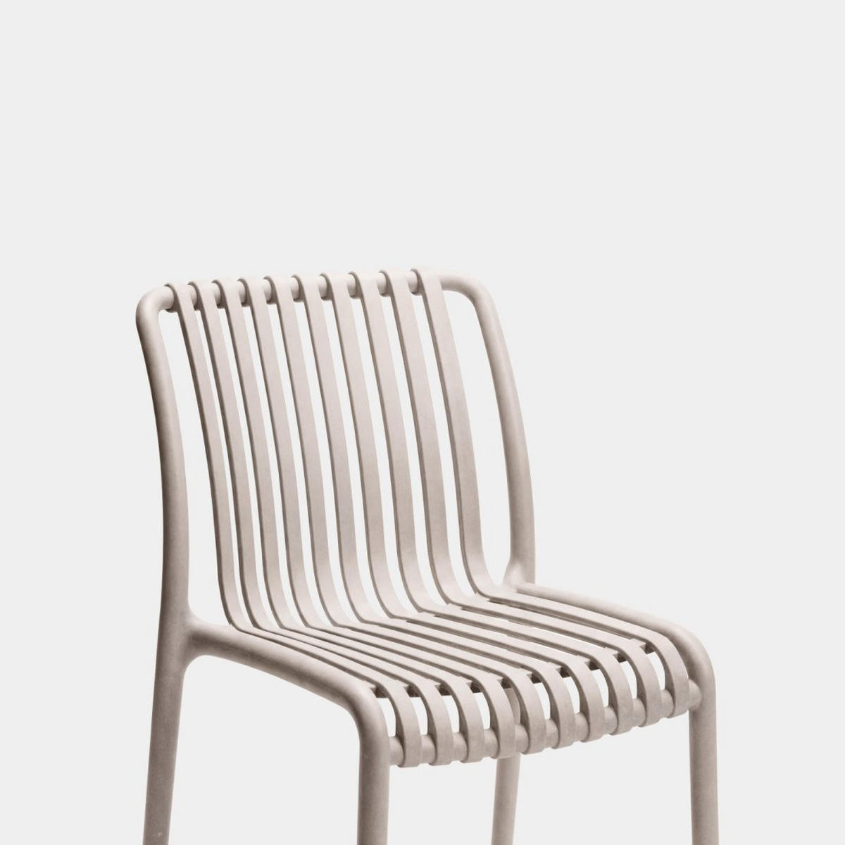 GARTENSTUHL Ollie Beige 45 cm x 78 cm 4er-Set - Beige, Kunststoff (45/78/62cm) - Klast Home