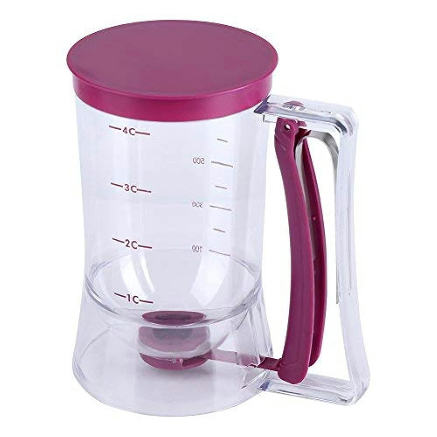 TEIGSPENDER 900ml mit Messskala - Transparent, Kunststoff (0.9L)