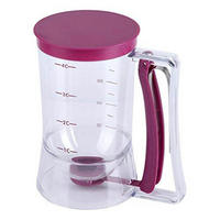 TEIGSPENDER 900ml mit Messskala - Transparent, Kunststoff (0.9L)