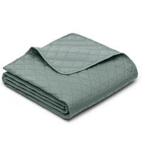 TAGESDECKE 170x210 cm, waschbarer Sofa- & Couchüberwurf, Grün - Grün, Textil (170/210cm) - Blumtal