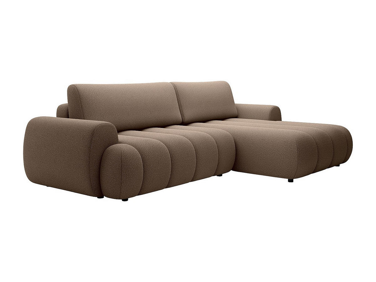 SCHLAFSOFA - 4 Personen - Stoff - Taupe - - Taupe, Textil (272/81/168cm) - Vente-Unique
