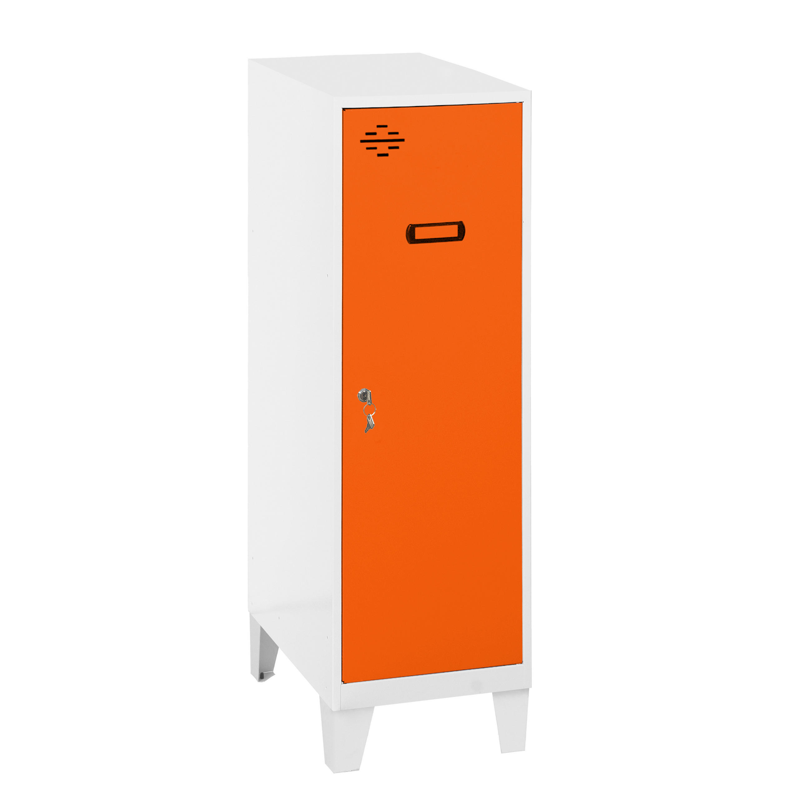 Proregal Schliessfachschrank Orange 40x101.5x50 cm