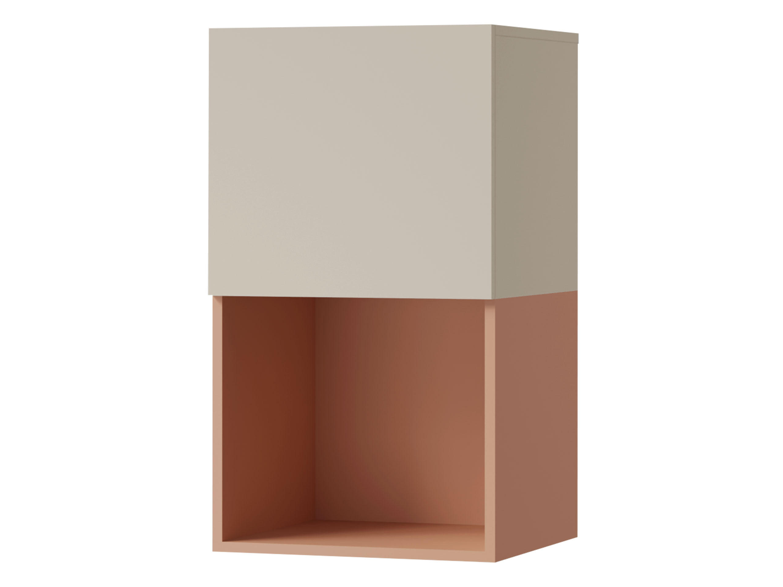 HÄNGESCHRANK Lorin LO14 - Kaschmir/Rosa, Holzwerkstoff (45/78/40cm) - MIRJAN24