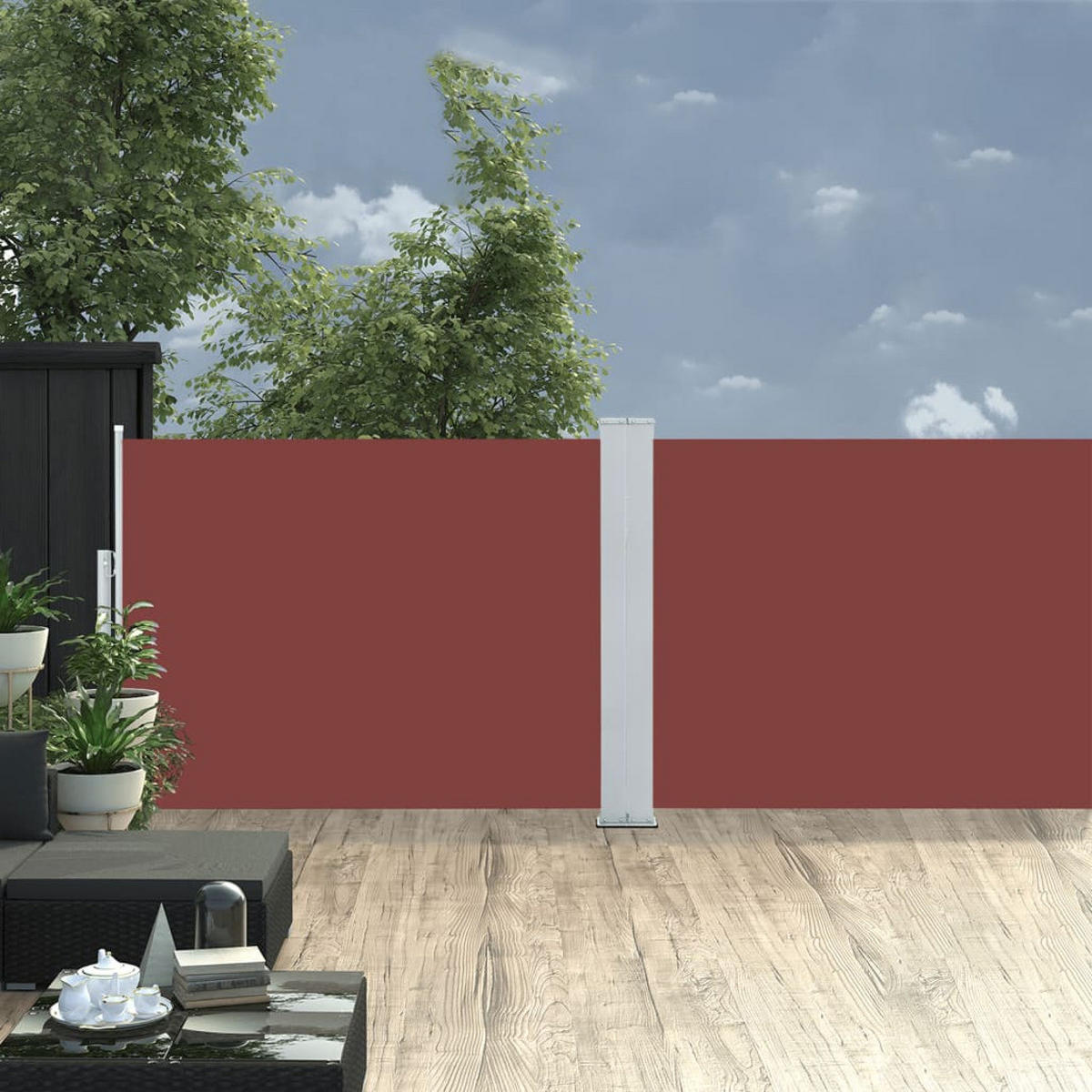 DELETE - Braun, Textil (1000/100cm) - vidaXL
