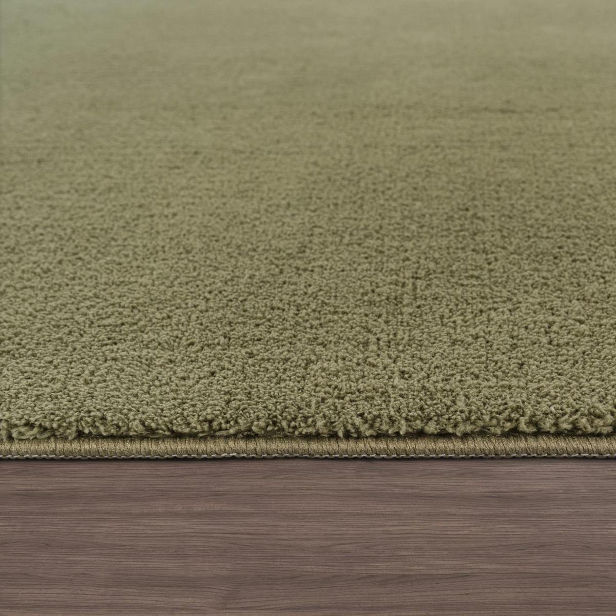 TEPPICH Kurzflor waschbar Unifarben Wohnzimmer schmutzabweisend Hellgrün Rechteckig 100x200 - Grün, Textil (100/200cm) - KADIMA DESIGN