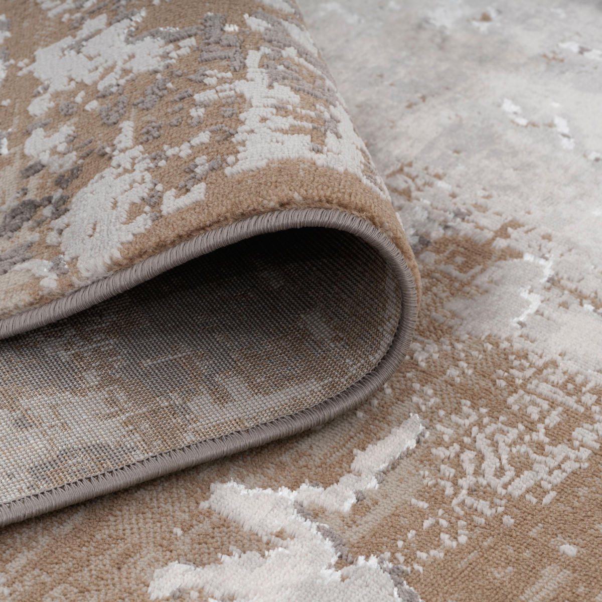 WEBTEPPICH Grace Beige - Beige, Textil (240/330cm) - Kukoon Rugs