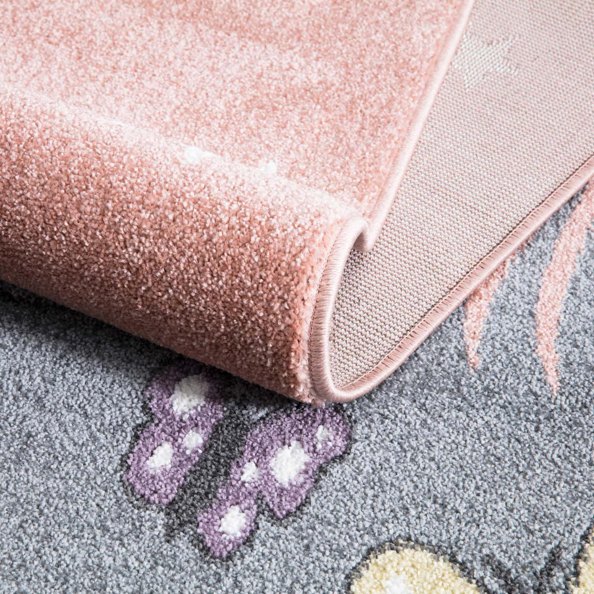 KINDERTEPPICH Anime 916 Rosa 190x280 cm - Rosa, Textil (190/280cm) - carpet city