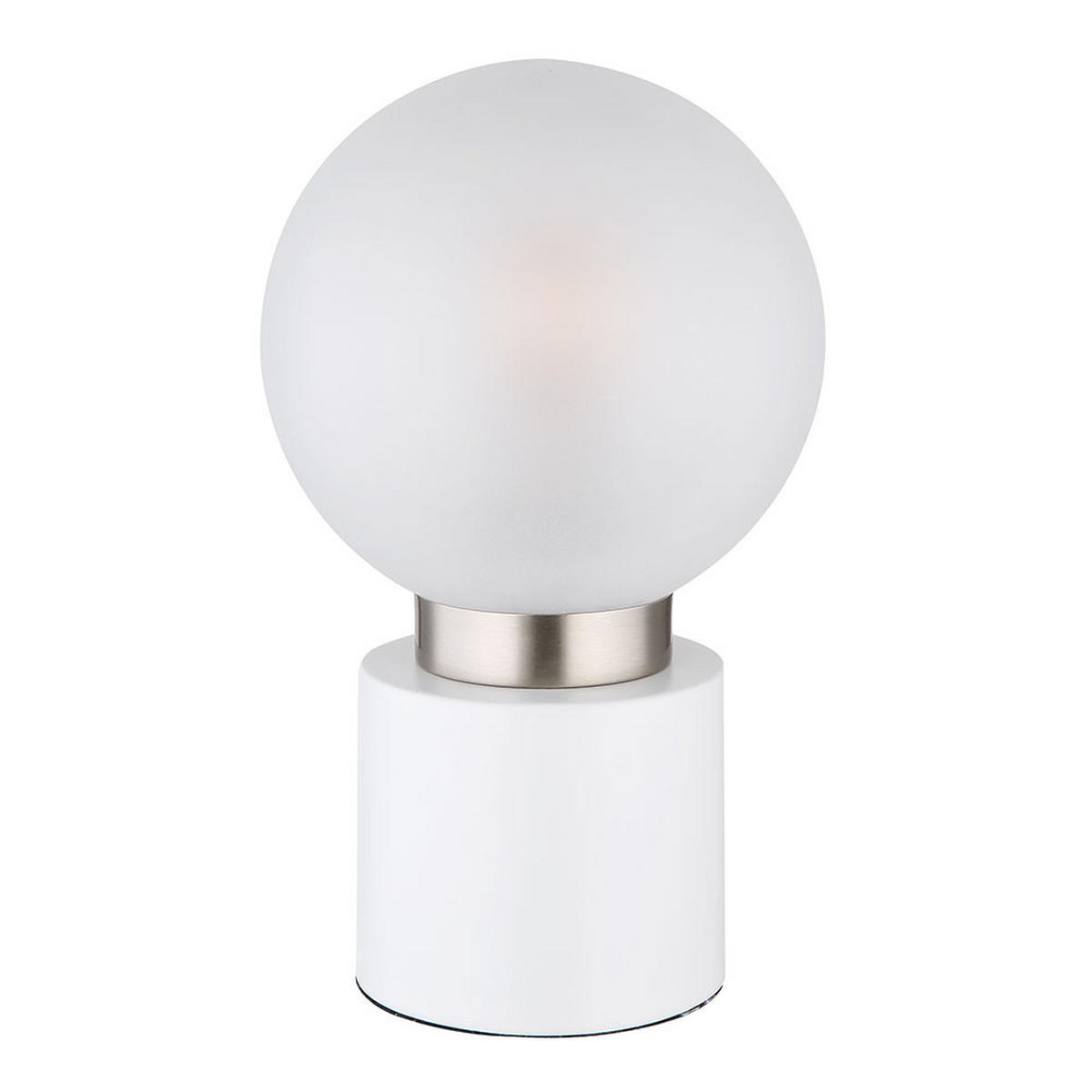 TISCHLEUCHTE Metall Weiß 2er Set - Weiß, Glas (15/15/24.5cm) - Globo Lighting