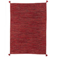 NATUR TEPPICH KELIM PRICO - Rot, Textil (200/300cm) - Pergamon
