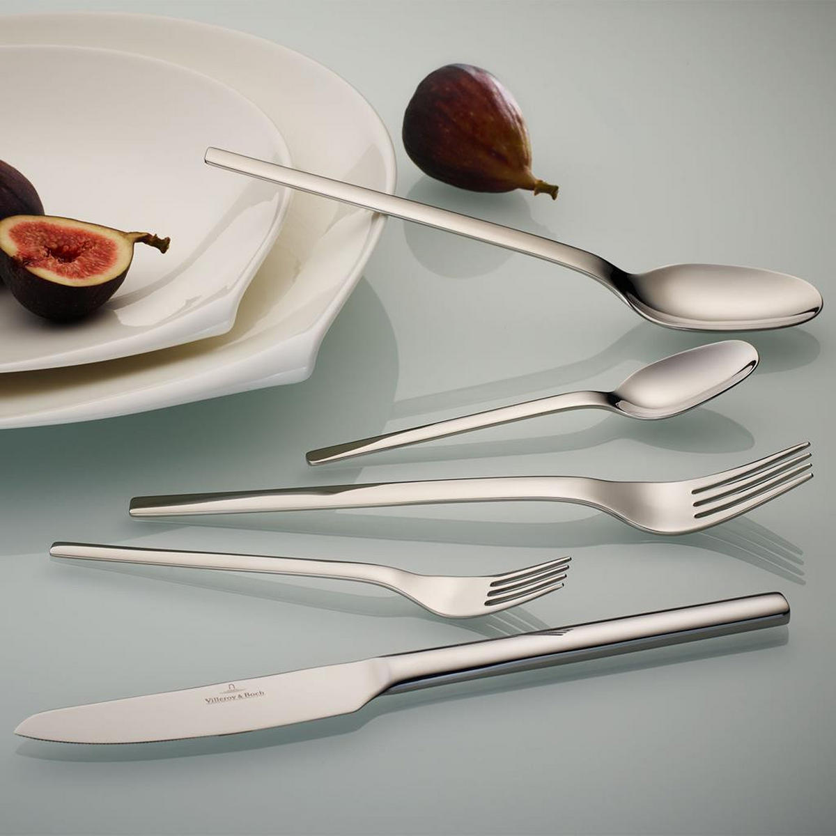TAFELBESTECK V&B Tools silber 180er Set - Silberfarben, Metall - Villeroy & Boch