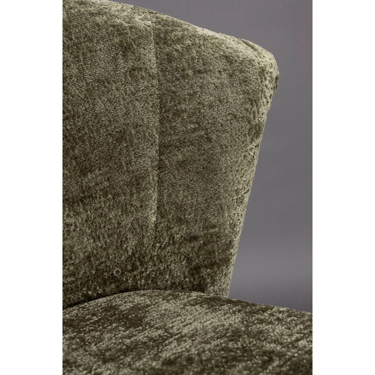 BARHOCKER Georgia Rückenlehne 73 cm Grün - 2 er Set - Grün, Holz (54/101/56cm) - Dutchbone
