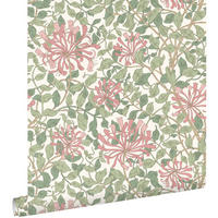 TAPETE Blumen 50 x 900 cm - Pink, Papier (50/900cm) - ESTAhome