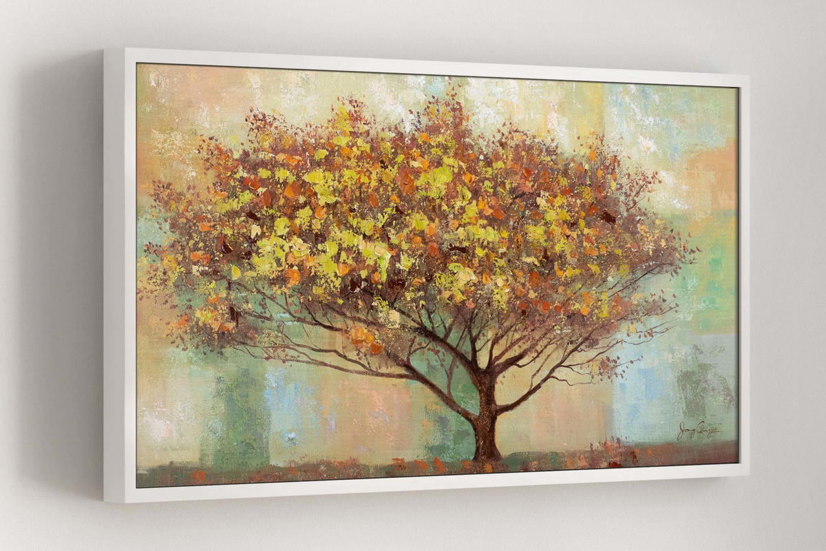 ÖLGEMÄLDE 120/60 cm - Braun, Holz/Textil (120/60cm) - KUNSTLOFT