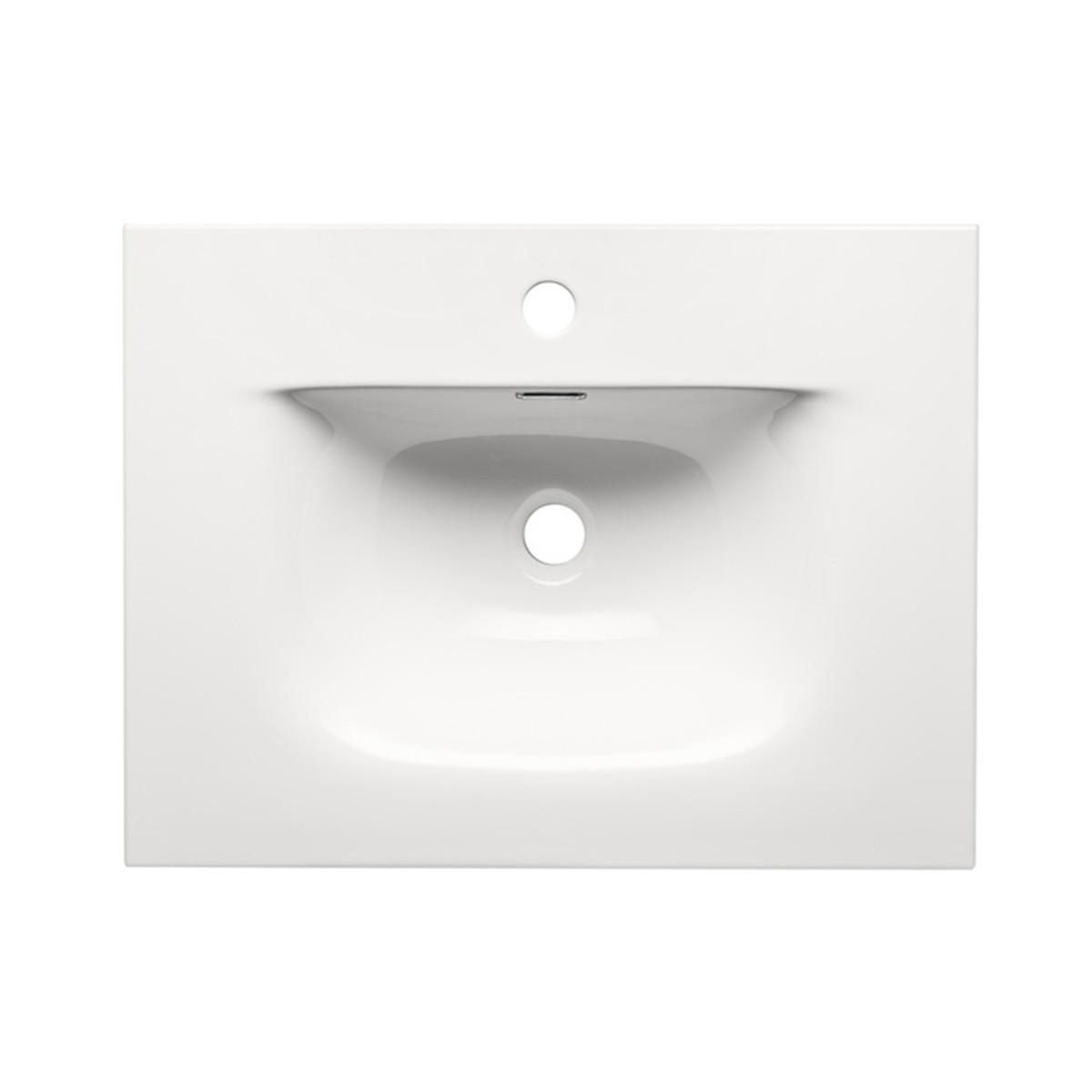 WASCHTISCH 60.2cm Adriel Beige - Beige, Holzwerkstoff (60.2/57/46cm) - Petits-meubles