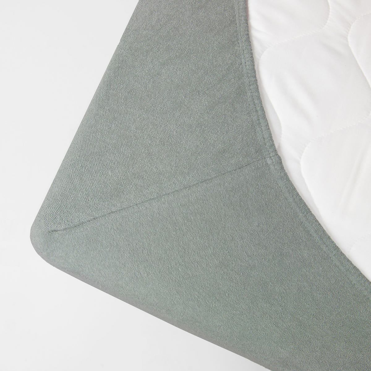 SPANNBETTLAKEN, 80% Baumwolle, 20% Polyester, Grau - Hellgrau, Naturmaterialien (70/140cm) - Zollner