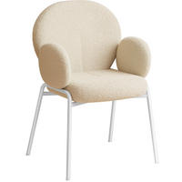 STUHL 1er Set Scandi Belastbarkeit 120 kg 61 5 x 62 x 90 - Creme, Kunststoff (62/90/61.5cm) - tectake