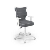 JUGENDSTUHL Duo - Dunkelgrau/Weiß, Textil (64/103/64cm) - RAUMHIRSCH FURNITURE