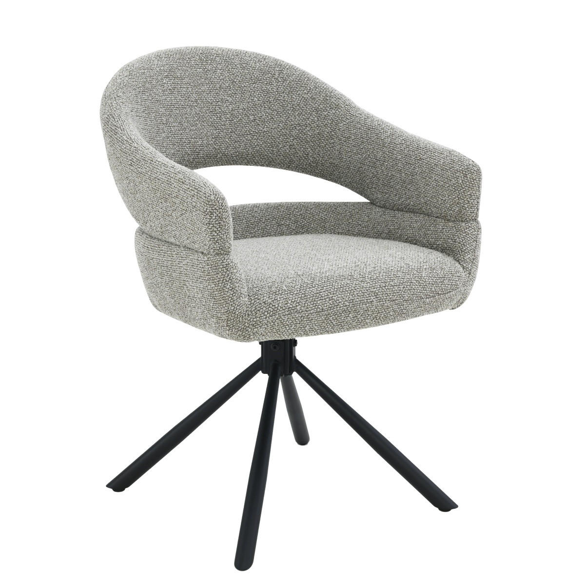 ESSZIMMERSTÜHLE Linn Taupe 62/58/ - Taupe, Textil (58/85/62cm) - Livingfurn