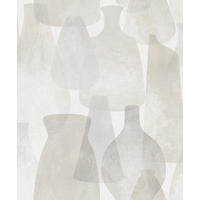 TAPETE Töpferware 53 cm x 10 m - Beige, Papier (53/1000cm) - Sanders & Sanders