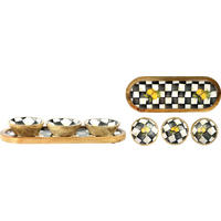 SCHALENENSEMBLE lemon bliss 4-tlg. - Naturfarben, Holz (33/2/12cm) - FURNARO