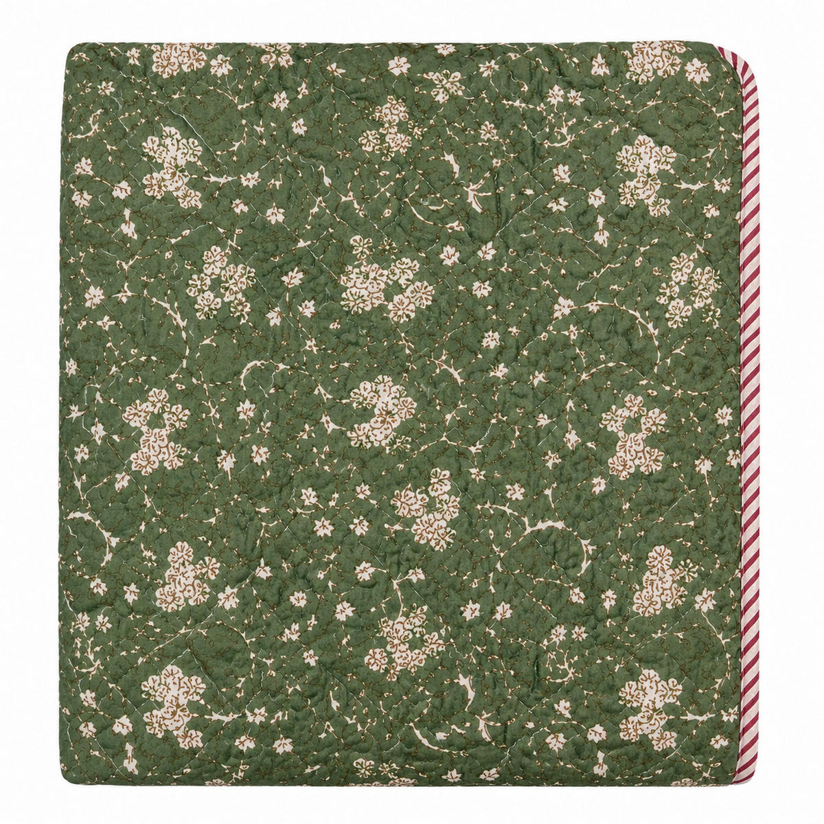 WOHNDECKE Baumwolle 140x180 cm Quilt-Optik – Gesteppt, Weich & Modern - Multicolor, Naturmaterialien (140/180cm) - AU Maison