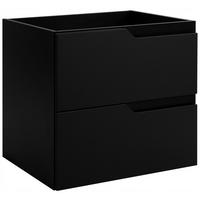 WASCHBECKUNTERSCHRANK MODERN 60cm - Schwarz - Schwarz, Holzwerkstoff (60/57/46cm) - Rodan