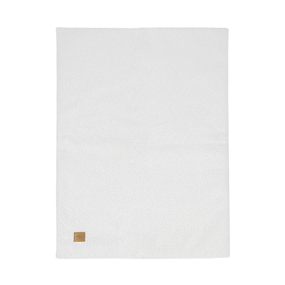BABYDECKE, Boucle, jährlich - Weiß, Textil (100/70cm) - MeowBaby